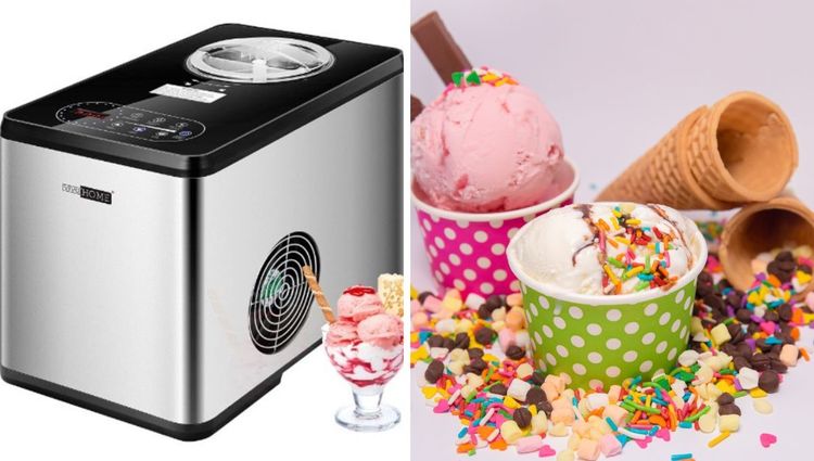 Tired of Waiting for Ice Cream? VIVOHOME Stainless Steel Automatic Ice Cream Maker Does the Job Quickly & Easily!