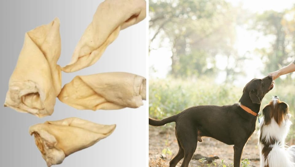 Chews Wisely: The All-Natural Beef Ear Delight for Discerning Dogs