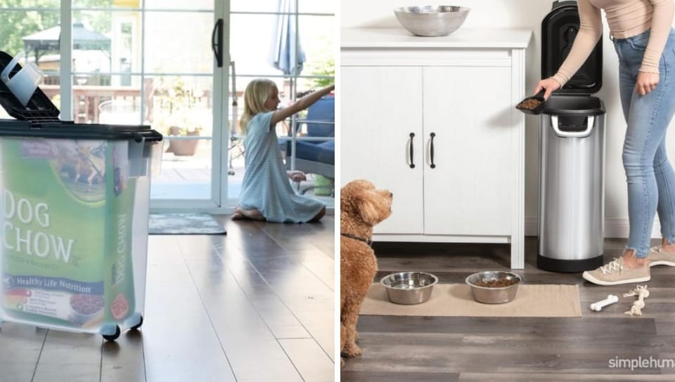 5 Airtight Dog Food Storage Containers That Will Keep Your Pup's Kibble Fresh and Crunchy